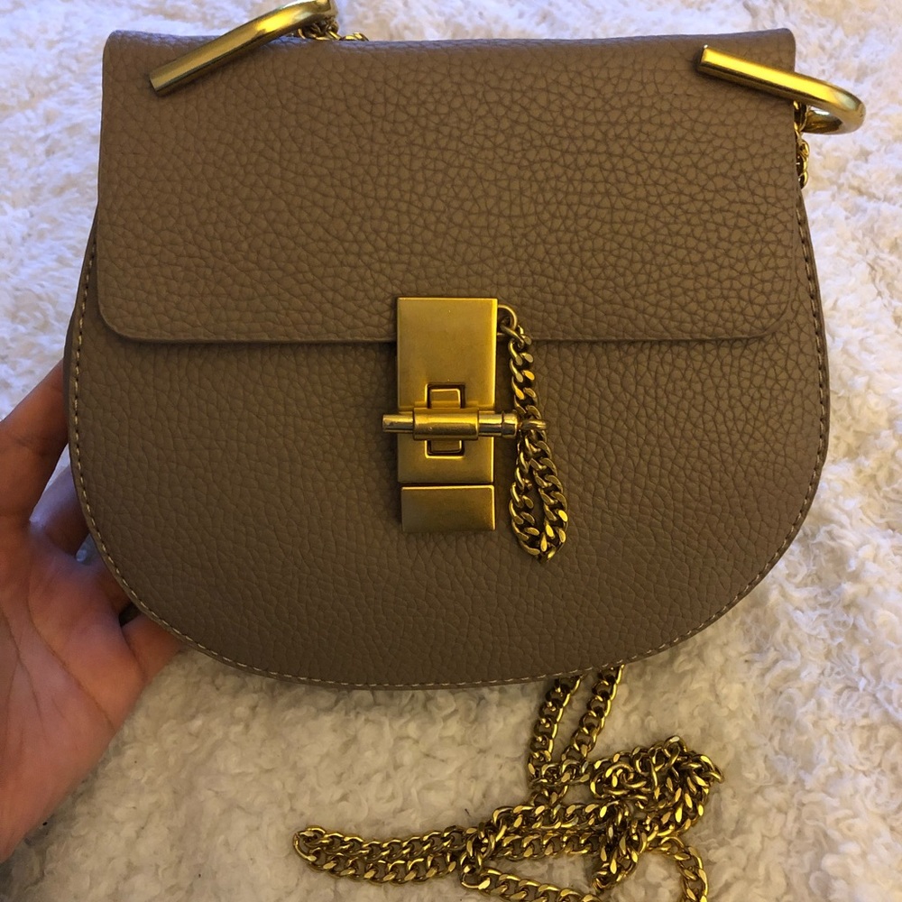 Gray purse